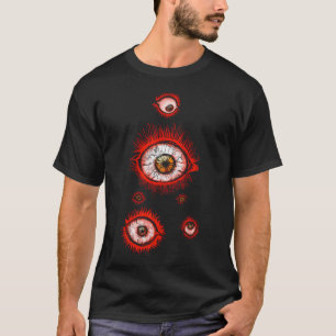 Camiseta Ojos de Horror Cósmico - Abominación Eldritch Colo