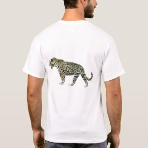 Camiseta “Ojos de lo Salvaje: Leopardo en Acuarela”