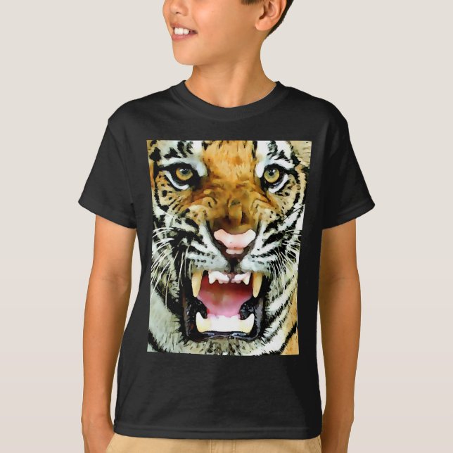 Camiseta Ojos de tigre (Anverso)