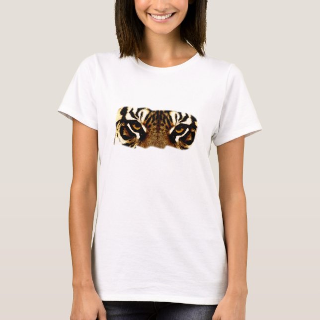 Camiseta Ojos de un tigre (Anverso)