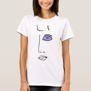 Camiseta Ojos de vidrio de cerveza.