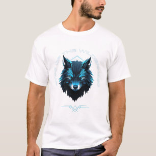 Camiseta Ojos del Desierto – Espíritu de Lobo Cibernético N