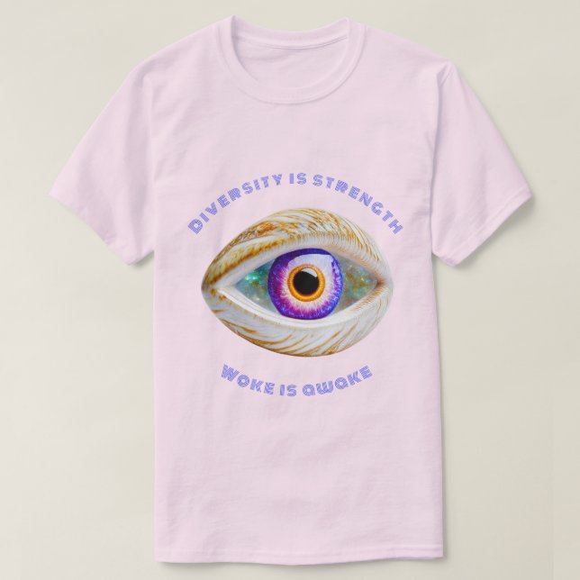 Camiseta Ojos del universo 12 (Diseño del anverso)