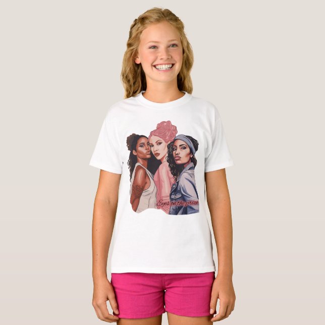 Camiseta Ojos en el premio (Anverso completo)