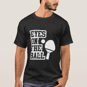 Camiseta Ojos en la mesa de ping-pong