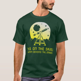 Camiseta Ojos en los cielos sueñan más allá de las estrella