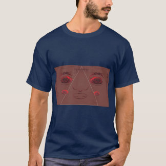 Camiseta Ojos en rosas.