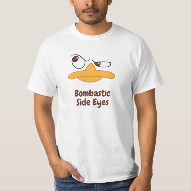 Camiseta Ojos laterales bombardeados (Anverso)