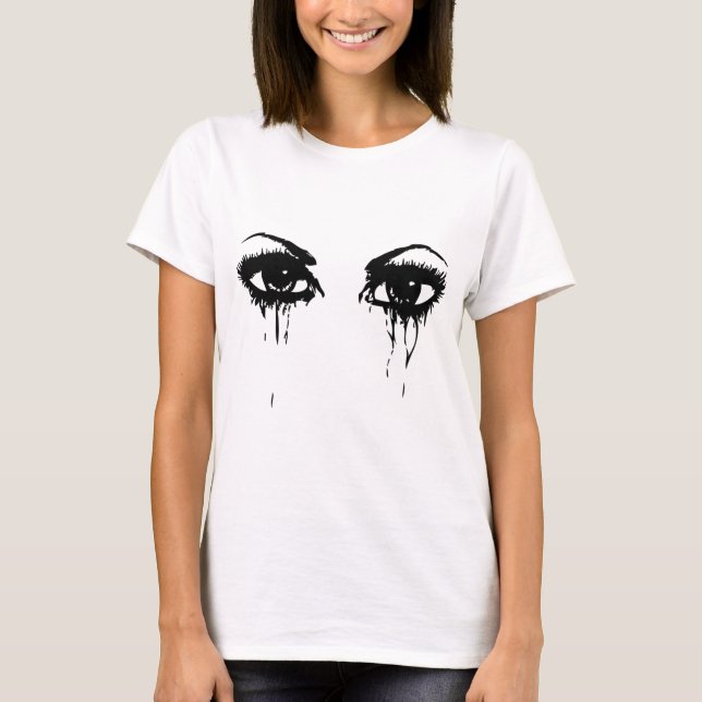 Camiseta ojos llorosos (Anverso)