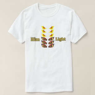 Camiseta Ojos Luz Él Luz