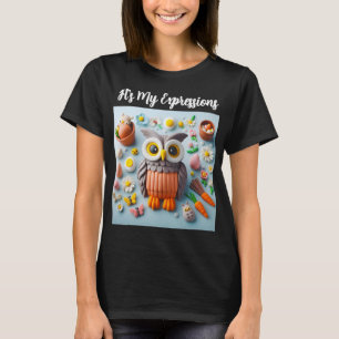 Camiseta ojos negros V1
