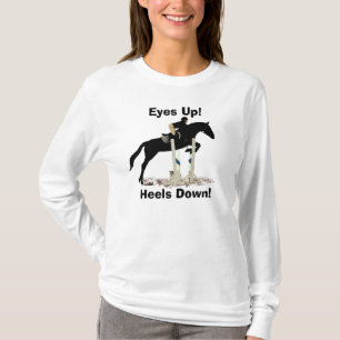 Camiseta ¡Ojos para arriba! ¡Talones abajo! Puente del