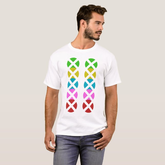 Camiseta Ojos poner crema de las ruedas (Anverso completo)