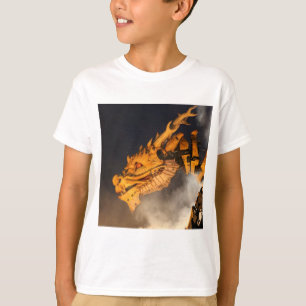 Camiseta Ojos rojos de la cabeza del dragón