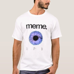 Camiseta Ojos y memes del gran cerebro
