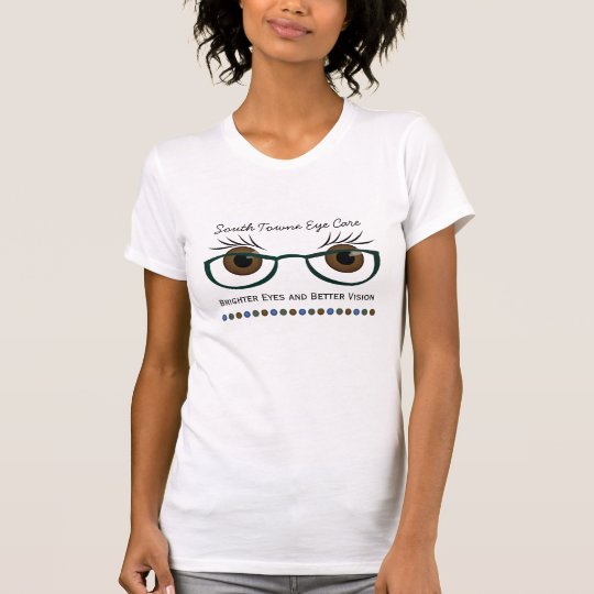 Camiseta Ojos y vidrios de Brown
