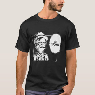 Camiseta Ok Boomer Saitama anime manga meme divertido