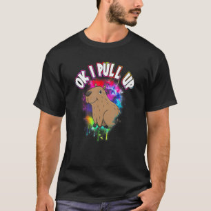 Camiseta Ok, Extiendo Capybara Capibaras Mascota Animal Agu