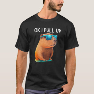 Camiseta Ok, levanto el disfraz de capibara para las mujere