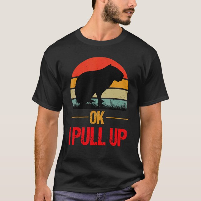 Camiseta Ok Llego Capybara 4 (Anverso)