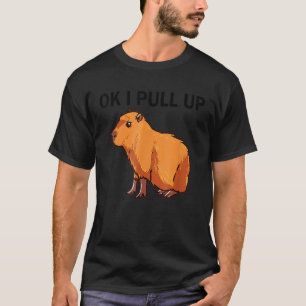 Camiseta Ok, Me Pido El Gracioso Meme De Capybara Dank