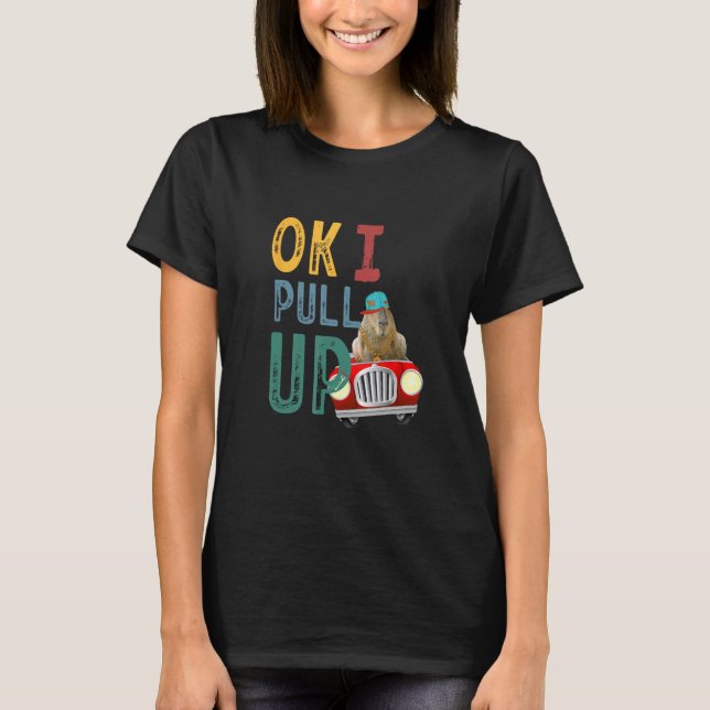 Camiseta Ok, Me Retiro El Fiesta De Capibara (Anverso)