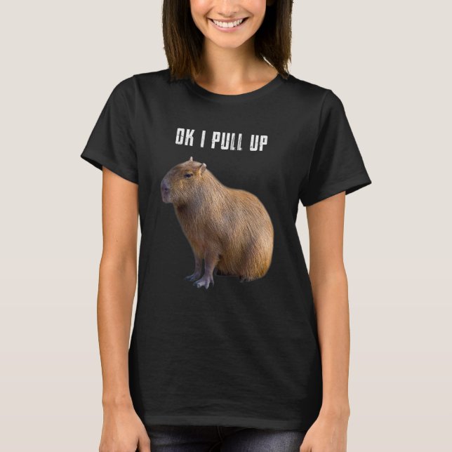Camiseta Ok me subo capibara (Anverso)