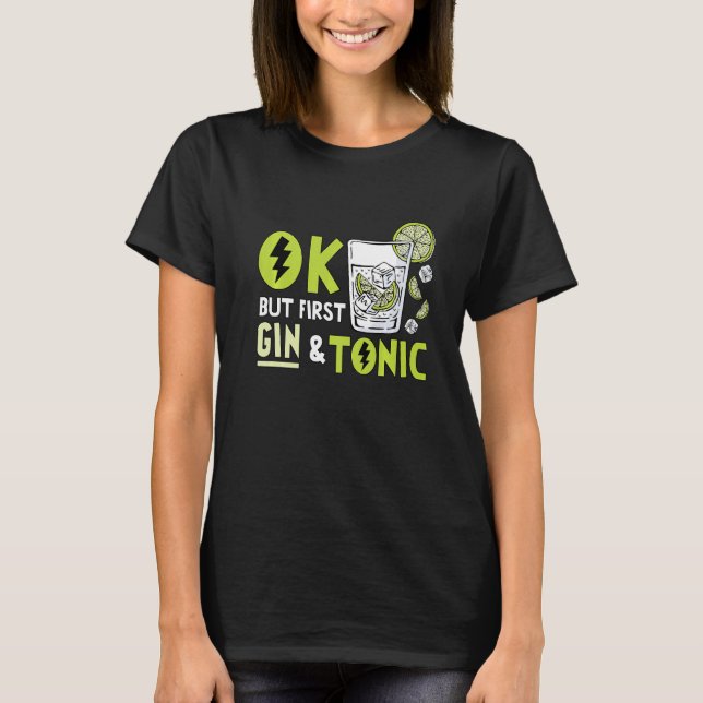 Camiseta Ok, Pero Primer Fiesta De Humor Para Adultos Que S (Anverso)