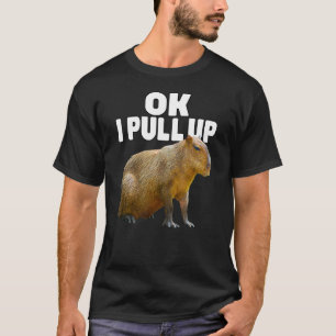 Camiseta Ok, retiro al propietario del capibara Cute Animal