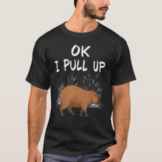 Camiseta Ok, Tira Del Animal Capybara 1