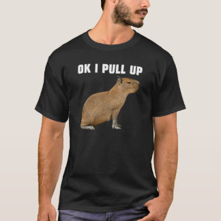 Camiseta Ok, Tiro hacia Arriba Capybara Carpincho Chiguire