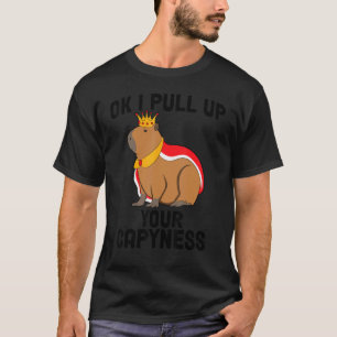 Camiseta Ok, Tiro Hacia Arriba El Meme De Capibara Cute Bla
