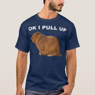 Camiseta Ok, Tiro hacia arriba el meme gracioso de Capybara