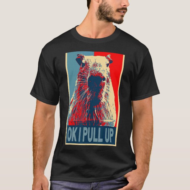 Camiseta ok, yo levanto la cosecha retro de Meme Cute (Anverso)
