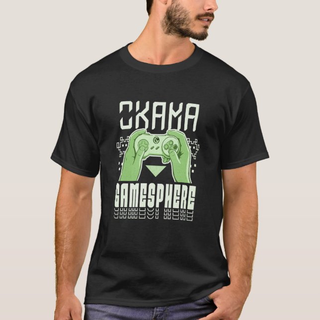 Camiseta OKAMA Gamesphere  Funny Animation (Anverso)