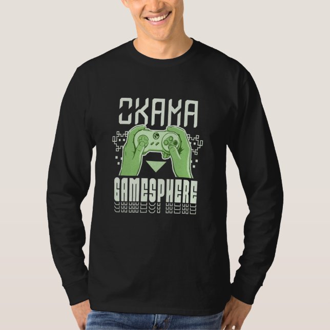 Camiseta OKAMA Gamesphere  Funny Animation (Anverso)
