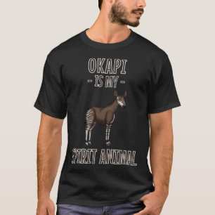 Camiseta Okapi es mi espíritu Animal Okapi