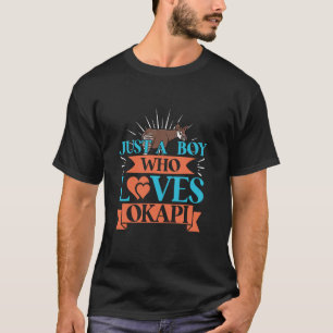 Camiseta Okapi Lover: Un animal gracioso que ama a Okap