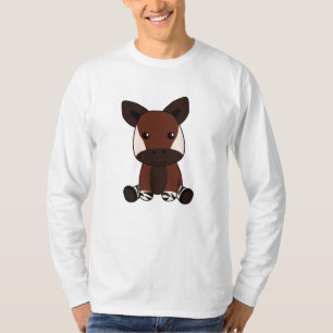 Camiseta Okapi Waldgiraffe Safarie Animales Dulces Para