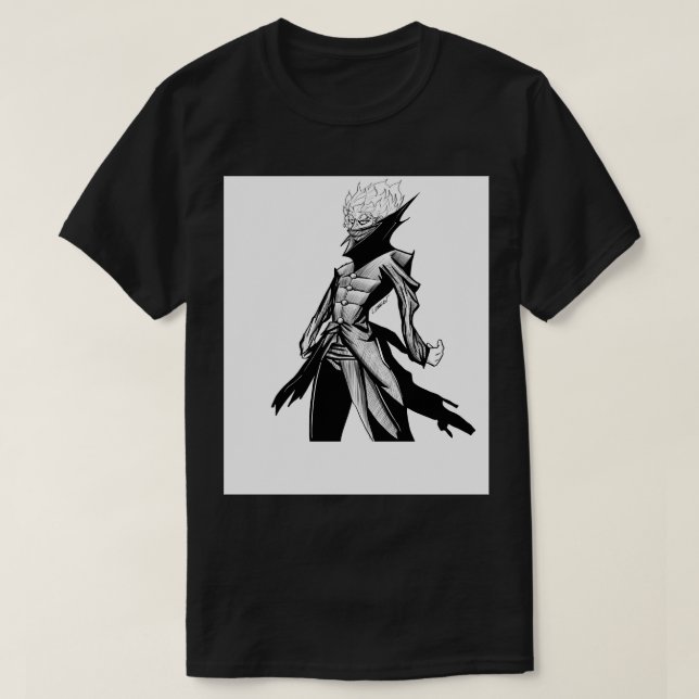 Camiseta okarun en dandadan turbo ginny yokai potencia ecop (Diseño del anverso)