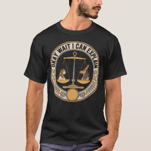 Camiseta Okay Espera Puedo Explicar Humor Antiguo Egipto
