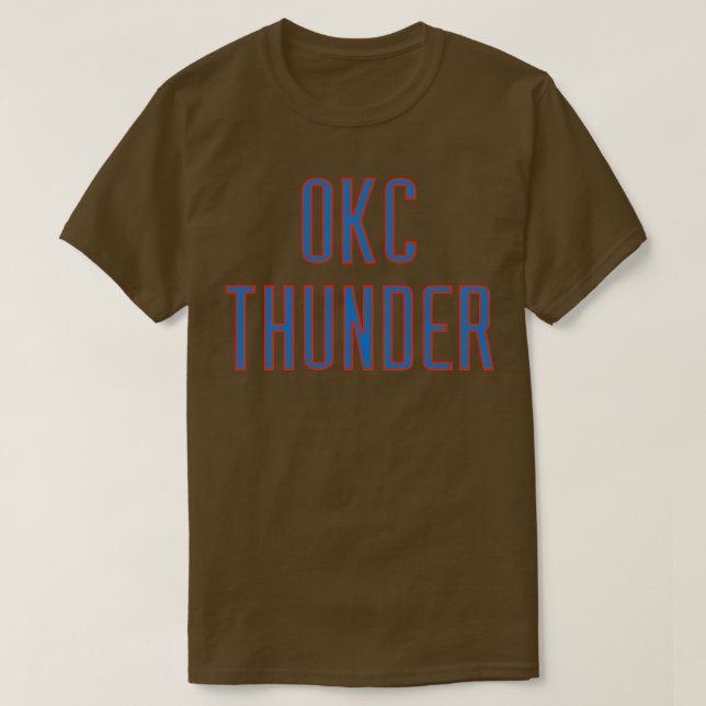 Camiseta OKC Thunder (Diseño del anverso)