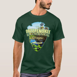 Camiseta Okeefenokee WA (punta de flecha)