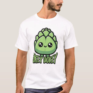 Camiseta ¡Okey Dokey Artichokey! Cute Artichoke Pun