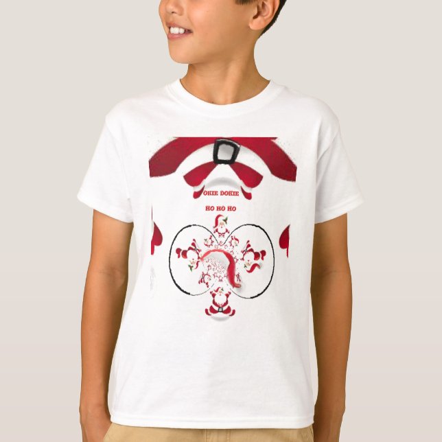 Camiseta ¡Oki Dokie Santa! (Anverso)