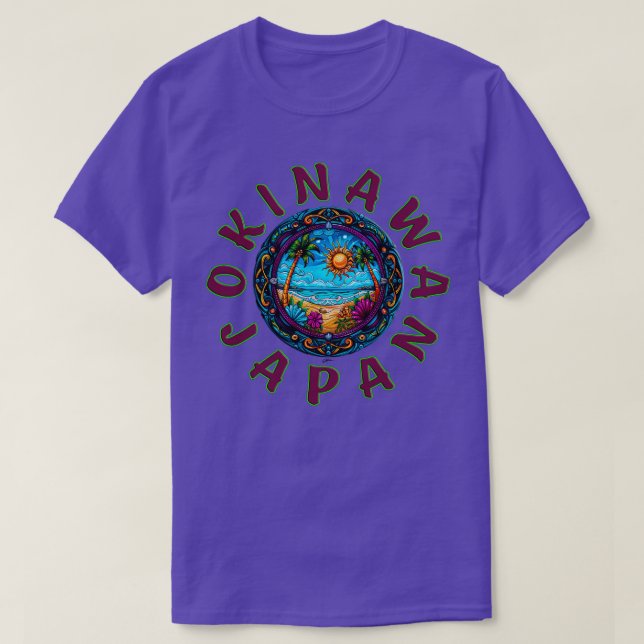 Camiseta Okinawa Japón (Diseño del anverso)