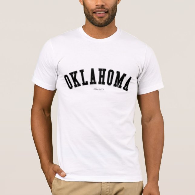 Camiseta Oklahoma (Anverso)