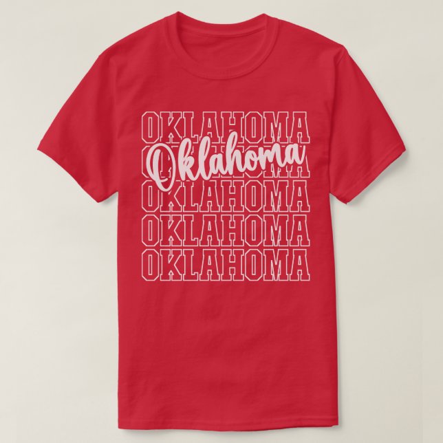 CAMISETA OKLAHOMA 2 (Diseño del anverso)