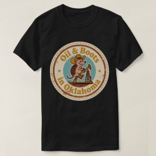 Camiseta Oklahoma Armadillo Cowboy Retro