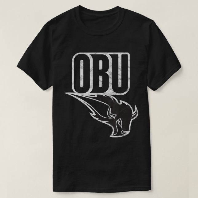 Camiseta Oklahoma Baptist University OBU Bison Large T-Shir (Diseño del anverso)